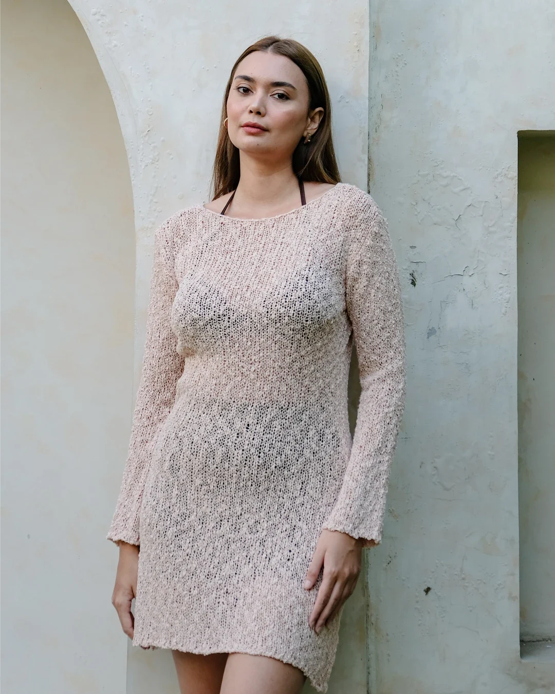Mandina Chrocet Mini Dress